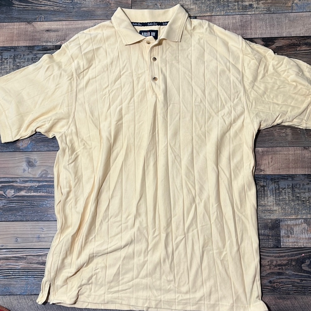 Keeler Bay yellow polo